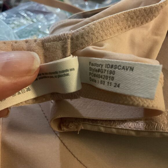 OnGossamer Micro Wireless T-Shirt Bra 34C Champagne - Picture 8 of 11